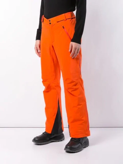 Shop Aztech Mountain Team Aztech Ski Trousers In Orange