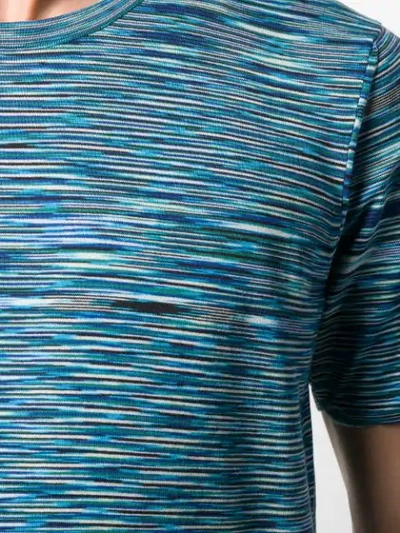 Shop Missoni All-over Print T-shirt In Blue