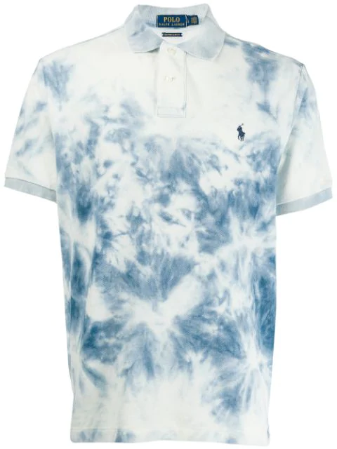 ralph lauren big fit tie dye shirt