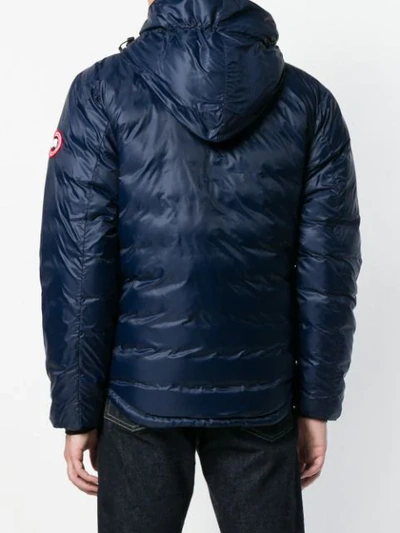 Shop Canada Goose Lodge Jacket In Blue