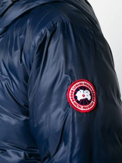 Shop Canada Goose Lodge Jacket In Blue