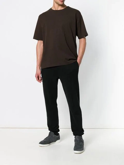 Ben Taverniti Unravel Project Back Print T-shirt In Brown