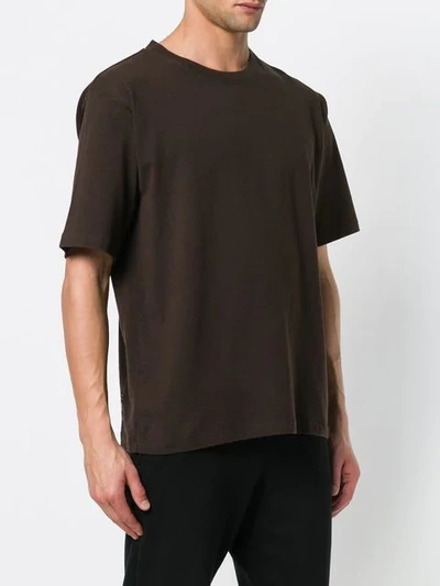 Ben Taverniti Unravel Project Back Print T-shirt In Brown