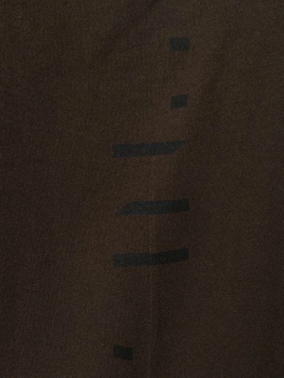 Ben Taverniti Unravel Project Back Print T-shirt In Brown