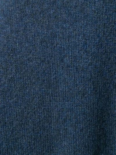 Shop Roberto Collina Fein Gestrickter Pullover In Blue