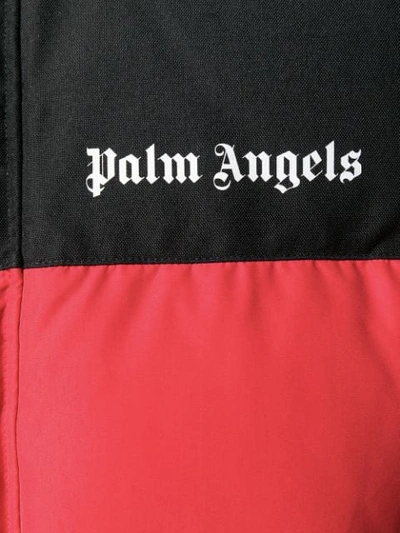 Shop Palm Angels Oversized Vest In 2001  Red/black