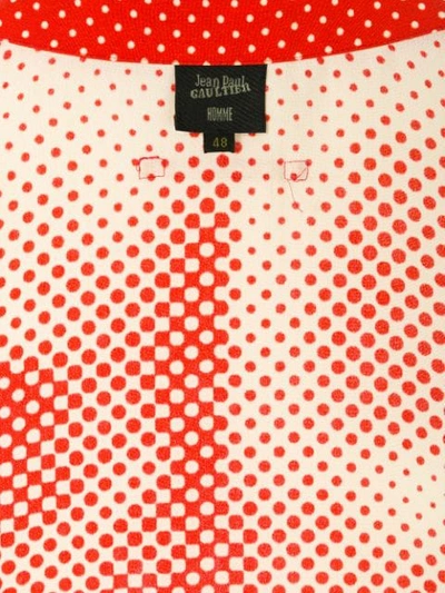 Pre-owned Jean Paul Gaultier Vintage Pin Up Boys Shirt In Red