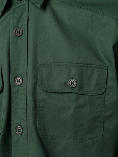 Shop Alessandro Gherardi Classic Shirt In Green