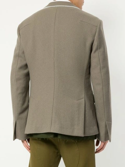 Haider Ackermann Single-breasted Blazer In Neutrals
