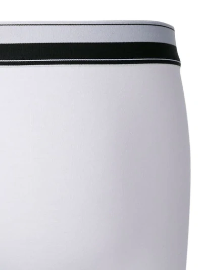 Shop Dolce & Gabbana Underwear Shorts Mit Logo-bund - Weiss In White
