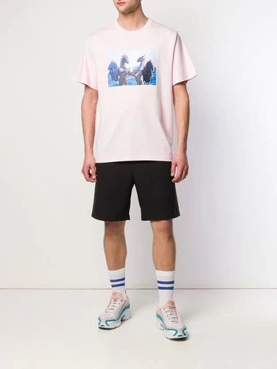 Shop Perks And Mini Graphic Print T-shirt - Pink