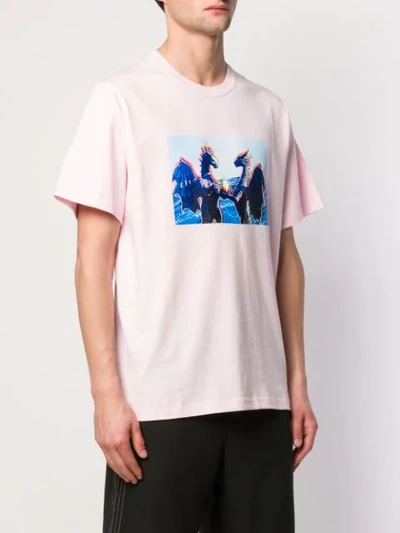Shop Perks And Mini Graphic Print T-shirt - Pink