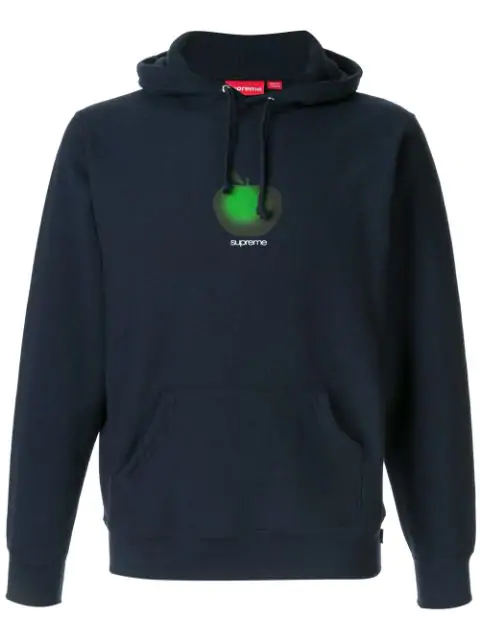 supreme hoodie apple