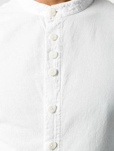 Shop Army Of Me Frayed Edges Shirt - White