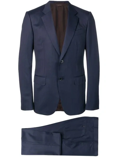 Shop Ermenegildo Zegna Xxx Single Breasted Two-piece Suit - Blue