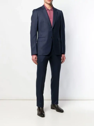 Shop Ermenegildo Zegna Xxx Single Breasted Two-piece Suit - Blue