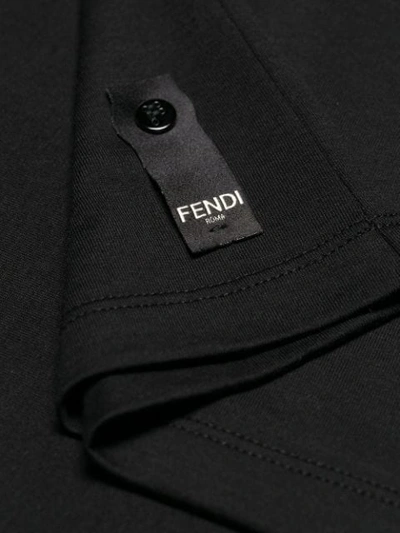 Shop Fendi Embellished Bag Bugs T In Black