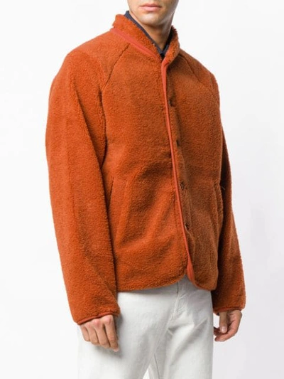Shop Ymc You Must Create Ymc Buttoned Jacket - Orange