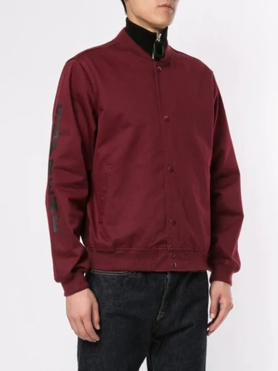 Anti Hero Bomber Jacket In Red