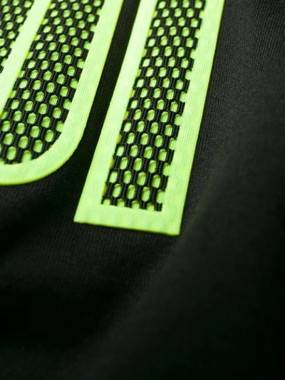 Shop Fendi Logo Printed Sweatshirt In Black