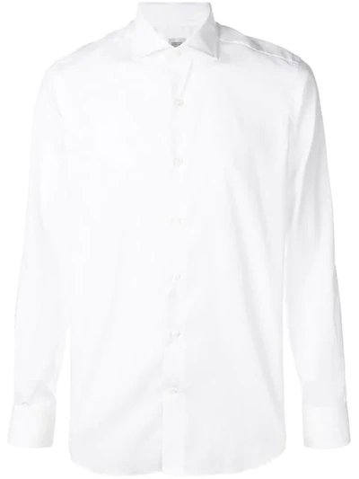 Shop Alessandro Gherardi Longsleeved Shirt In White