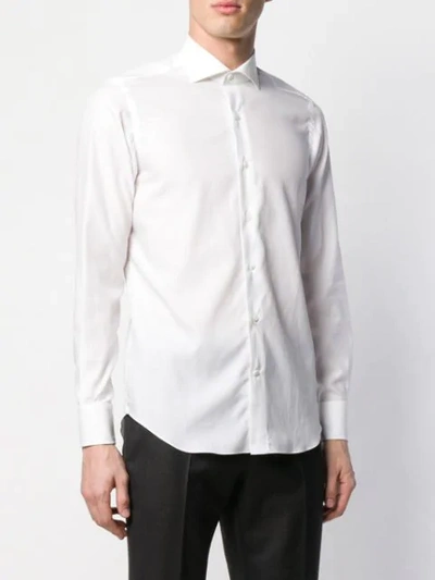 Shop Alessandro Gherardi Longsleeved Shirt In White