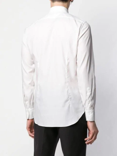 Shop Alessandro Gherardi Longsleeved Shirt In White