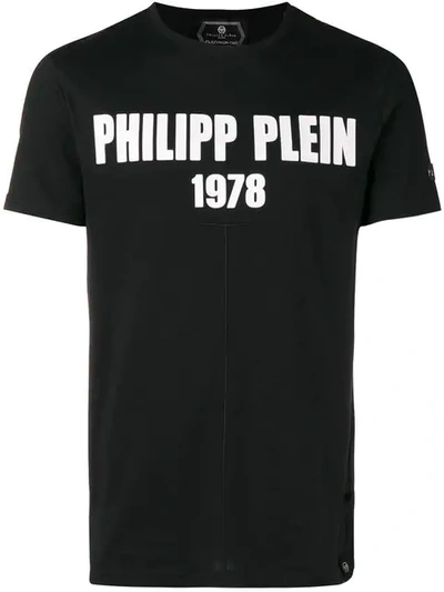 Shop Philipp Plein My Mind T-shirt In Black