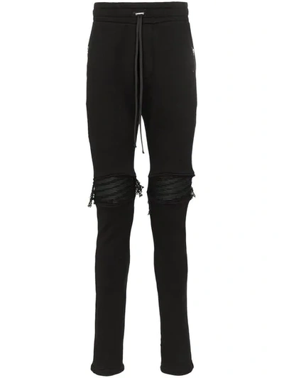 Shop Amiri Biker Track Trousers In Black