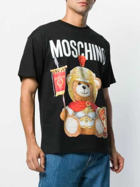 moschino roman bear t shirt