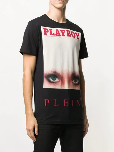 Shop Philipp Plein X Playboy Printed T In Black