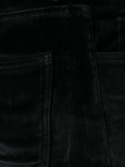 Shop Enfants Riches Deprimes Velvet Corduroy Trousers In Black