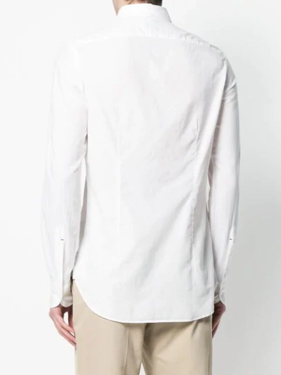 Shop Orian Plain Button Down Shirt - White