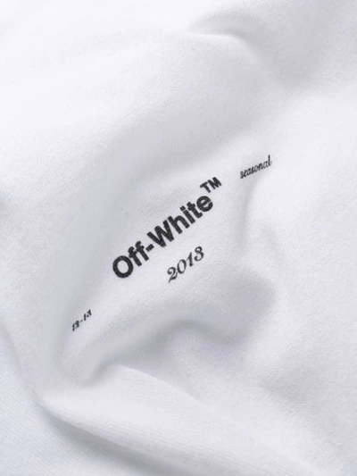 OFF-WHITE LOGO PRINT T-SHIRT - 白色