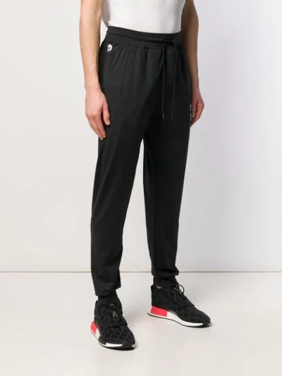 Shop Palm Angels X Under Armour Recovery Track Pants In 1001 Black White