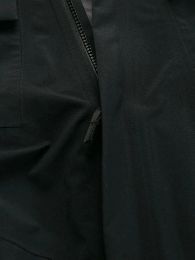 Shop Arc'teryx Veilance Zipped Fitted Jacket - Black