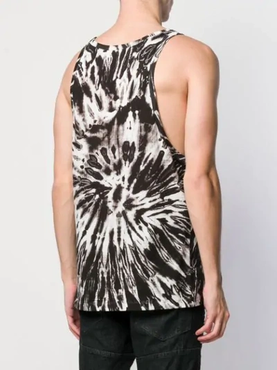 Shop Dsquared2 Tie-dye Tank Top In Brown