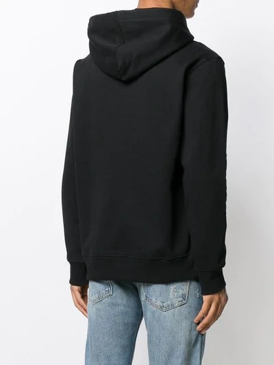 Shop Etudes Studio Star Print Hoodie In Black