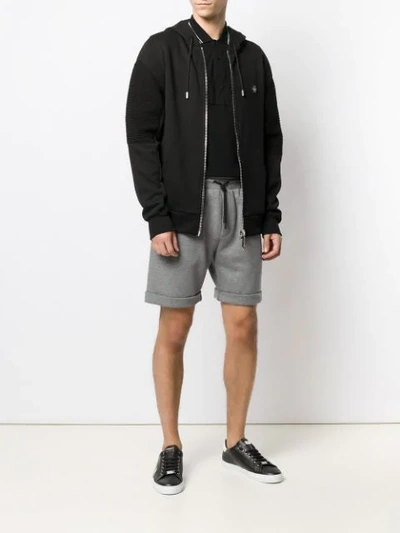 Shop Philipp Plein Original Hoodie In Black