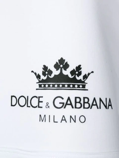 Shop Dolce & Gabbana Classic Briefs In White