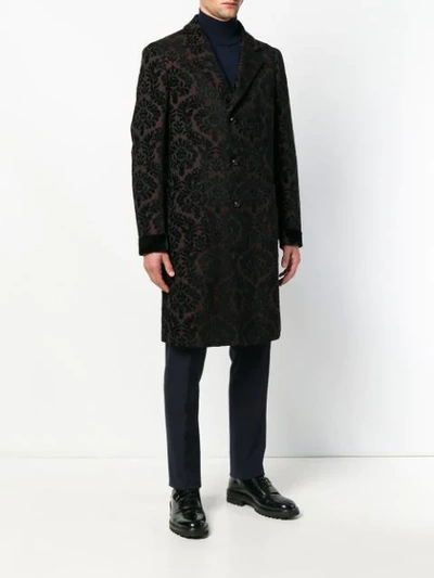 Shop Etro Single-breasted Coat - Black