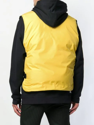 Shop Doublet Life Jacket Padded Vest - Yellow
