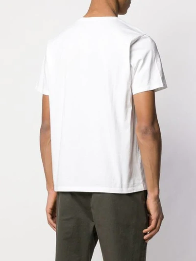 Shop Etro Embroidered T-shirt In White