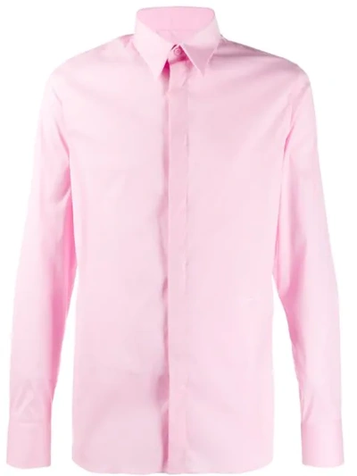 Shop Givenchy Formal Shirt In Pink