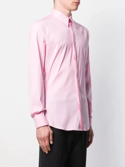 Shop Givenchy Formal Shirt In Pink