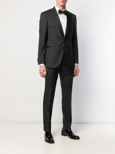 Shop Hugo Boss Two Piece Formal Suit In Black