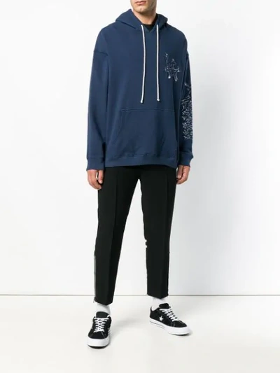Shop Adaptation Classic Hoodie In Blue