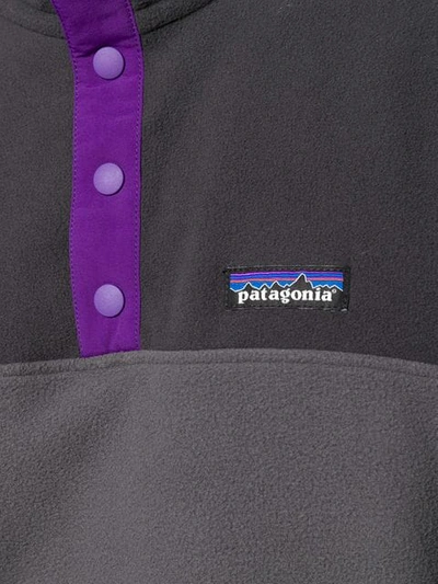 Shop Patagonia Split-tone Pullover Sweatshirt - Grey