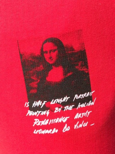 Off-white Monalisa Track Pants In Red