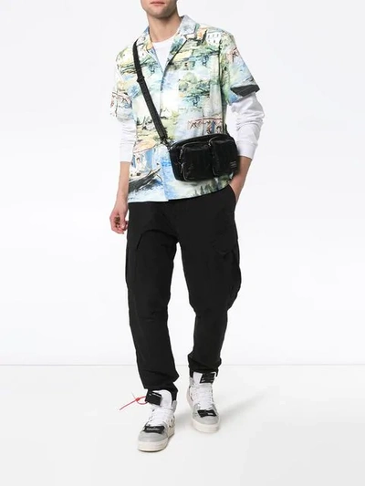 Shop Off-white Boating Print Shirt In 9900 Multicoloured